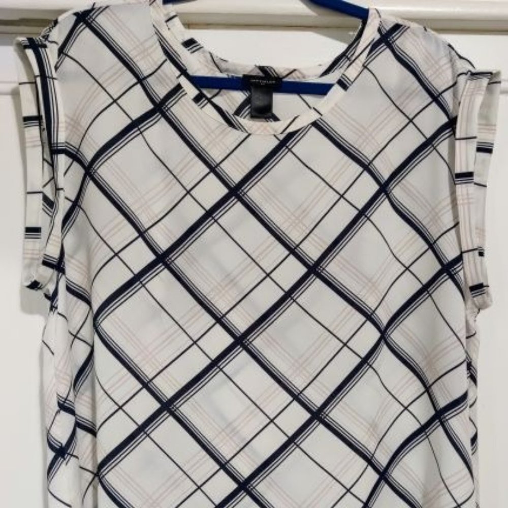 Ann Taylor - Crisscross Blouse (Size XL)